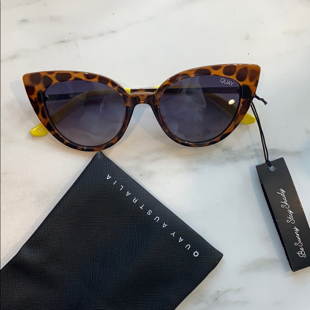QUAY cat eye sunglasses. New with tag